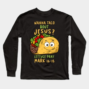 Funny Taco Cinco de Mayo Long Sleeve T-Shirt